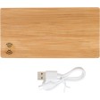 Power Bank in bamboo Walter FullGadgets.com