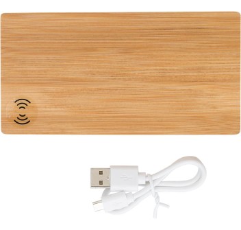 Power Bank in bamboo Walter FullGadgets.com