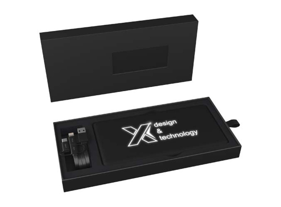 Power bank luminoso SCX.design P30 a carica solare FullGadgets.com