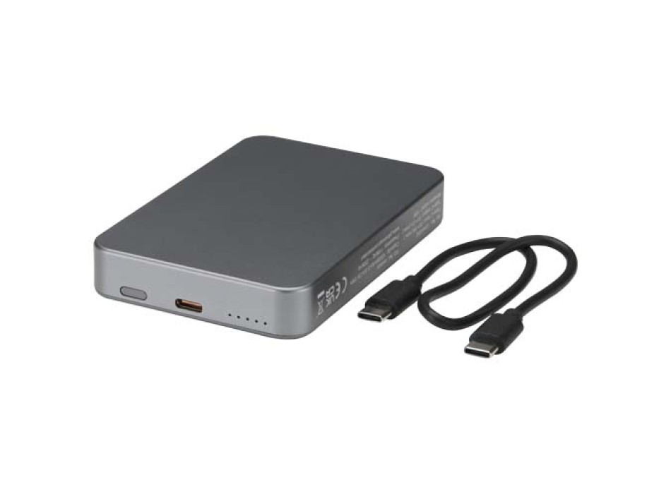 Power bank magnetico da 10.000 mAh in alluminio riciclato RCS Avis  FullGadgets.com