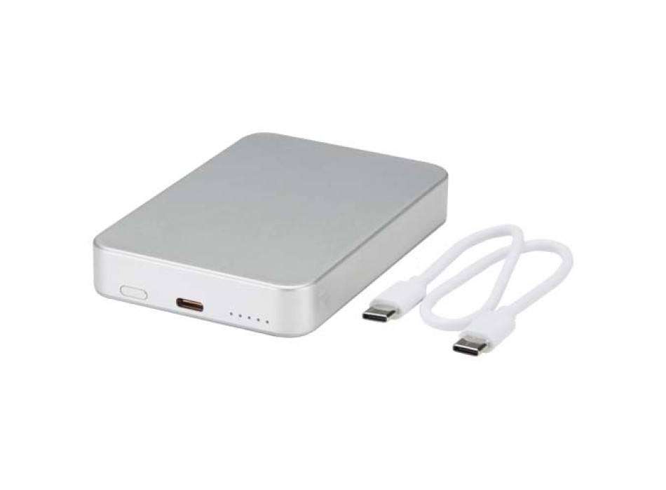 Power bank magnetico da 10.000 mAh in alluminio riciclato RCS Avis  FullGadgets.com