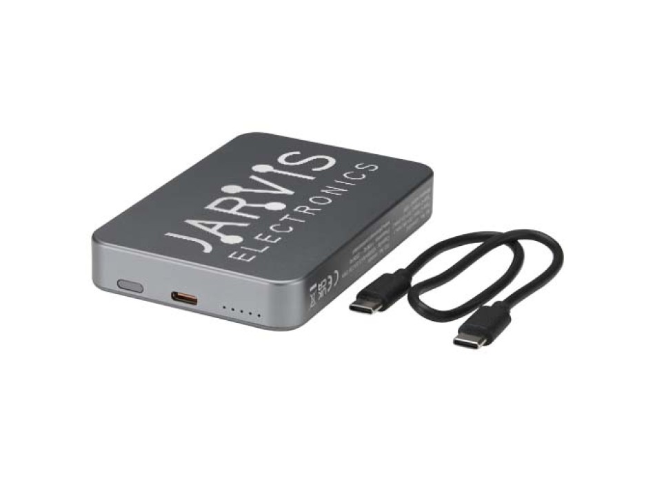 Power bank magnetico da 10.000 mAh in alluminio riciclato RCS Avis  FullGadgets.com