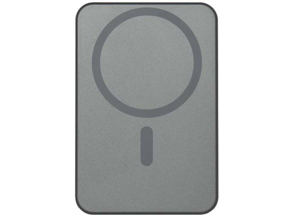 Power bank magnetico da 5000 mAh in alluminio riciclato RCS Avis  FullGadgets.com