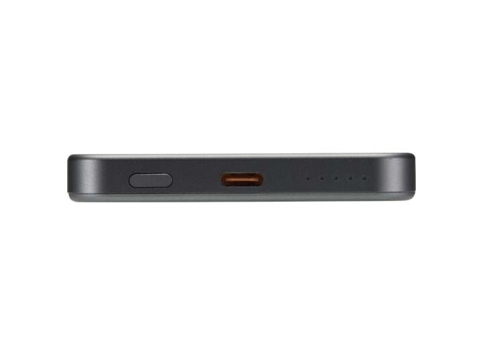 Power bank magnetico da 5000 mAh in alluminio riciclato RCS Avis  FullGadgets.com