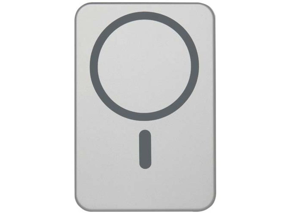 Power bank magnetico da 5000 mAh in alluminio riciclato RCS Avis  FullGadgets.com