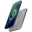 Power bank magnetico da 5000 mAh in alluminio riciclato RCS Avis  FullGadgets.com