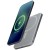 Power bank magnetico da 5000 mAh in alluminio riciclato RCS Avis 