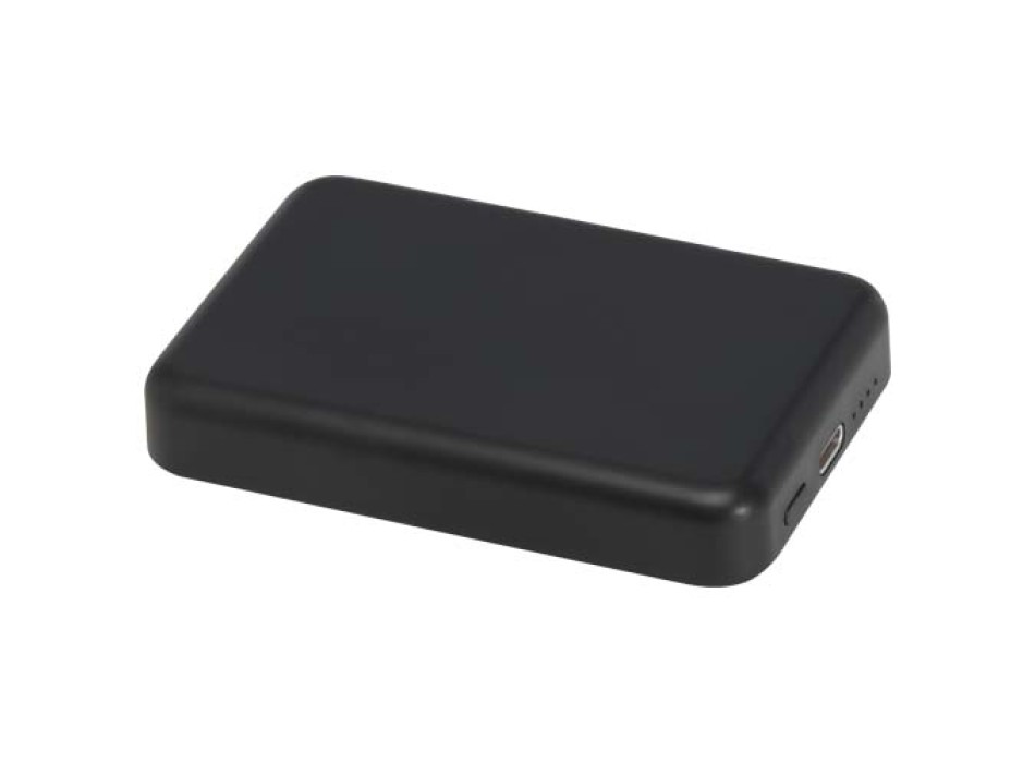 Power bank magnetico wireless da 5.000 mAh e 15 W con 20 W PD in plastica riciclata Acrab FullGadgets.com