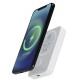 Power bank magnetico wireless da 5.000 mAh e 15 W con 20 W PD in plastica riciclata Acrab FullGadgets.com