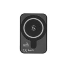 Power bank MagSafe R-ABS 5000 mAh, output wireless 15W con sticker magnetico FullGadgets.com