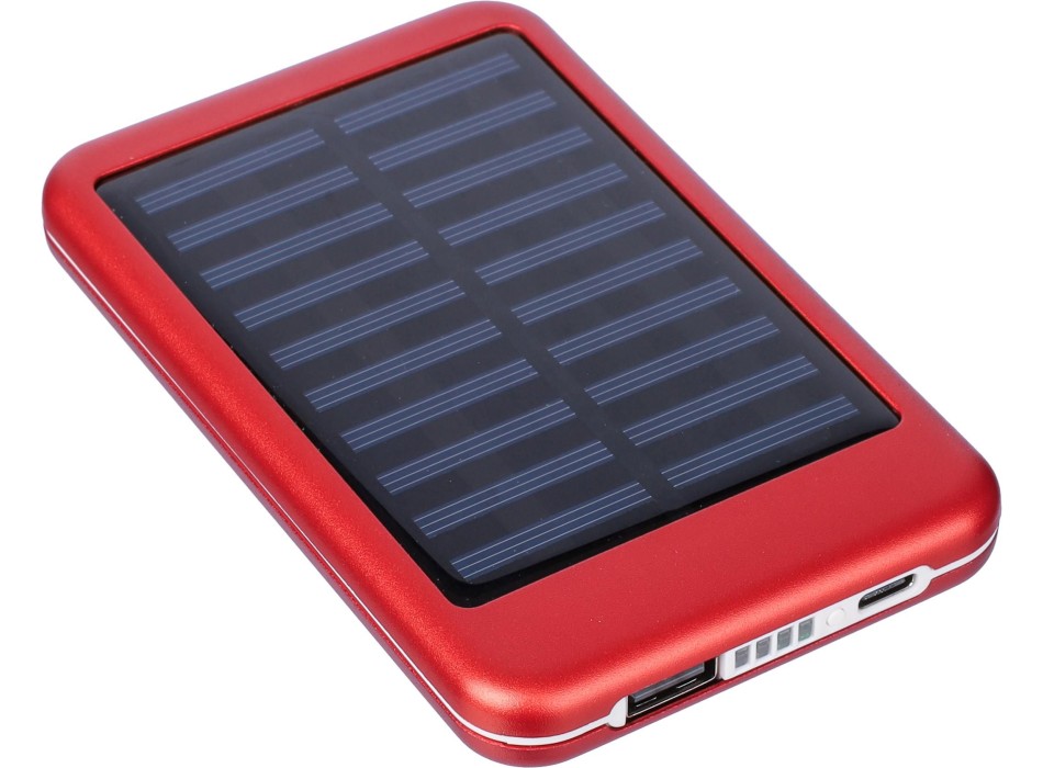 Power bank solare in alluminio Tycho FullGadgets.com