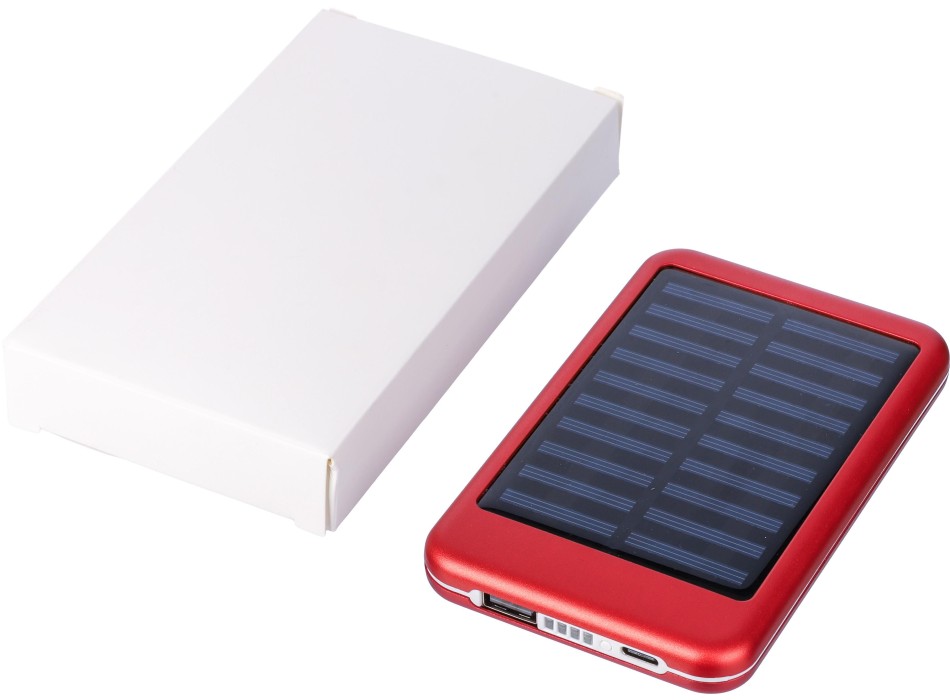 Power bank solare in alluminio Tycho FullGadgets.com