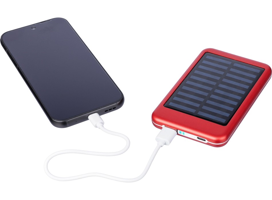 Power bank solare in alluminio Tycho FullGadgets.com