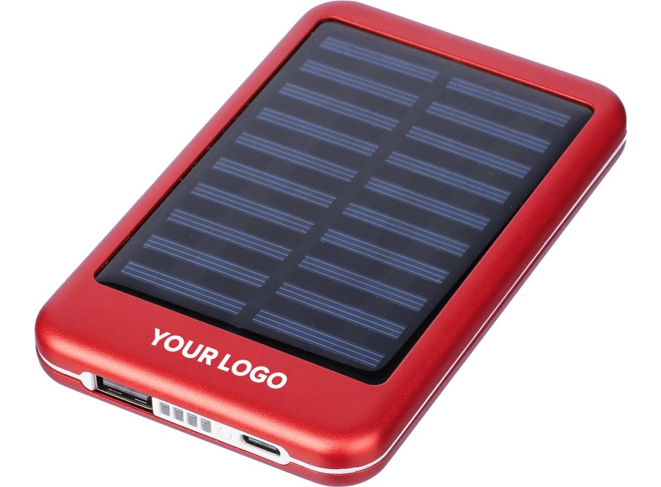 Power bank solare in alluminio Tycho FullGadgets.com