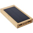 Power bank solare in bambù Elz FullGadgets.com
