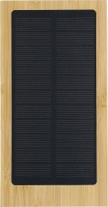 Power bank solare in bambù Elz