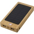 Power Bank solare in bambù Joan FullGadgets.com