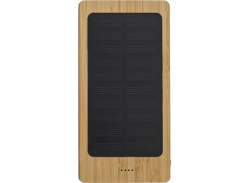 Power Bank solare in bambù Joan FullGadgets.com