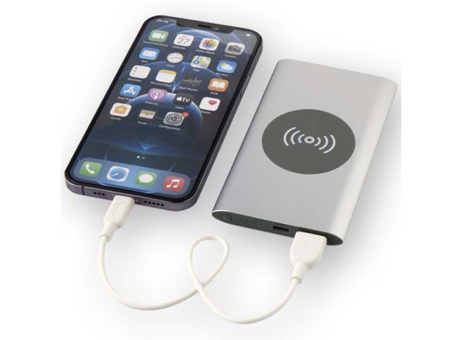 Power bank wireless da 4000 mAh Type C in alluminio riciclato Juice  FullGadgets.com