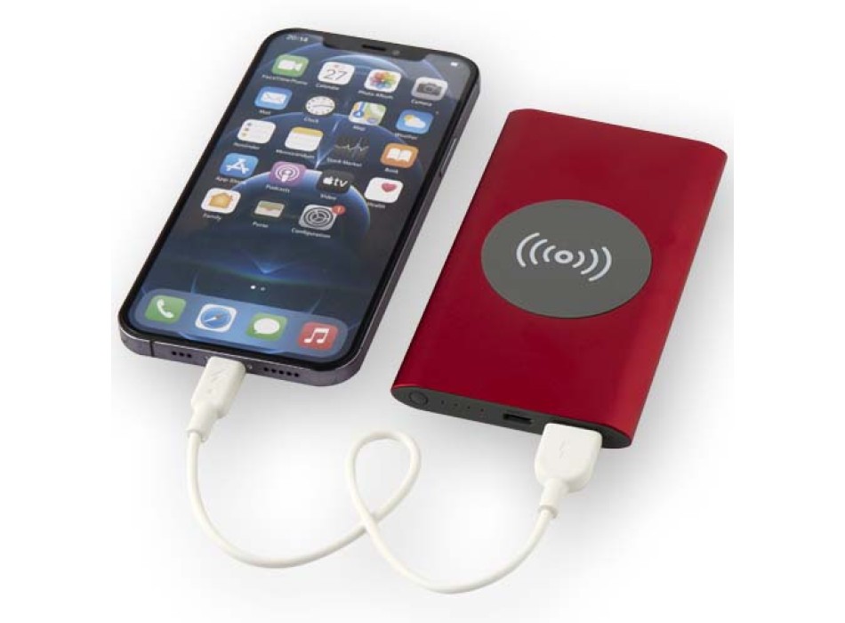 Power bank wireless da 4000 mAh Type C in alluminio riciclato Juice  FullGadgets.com