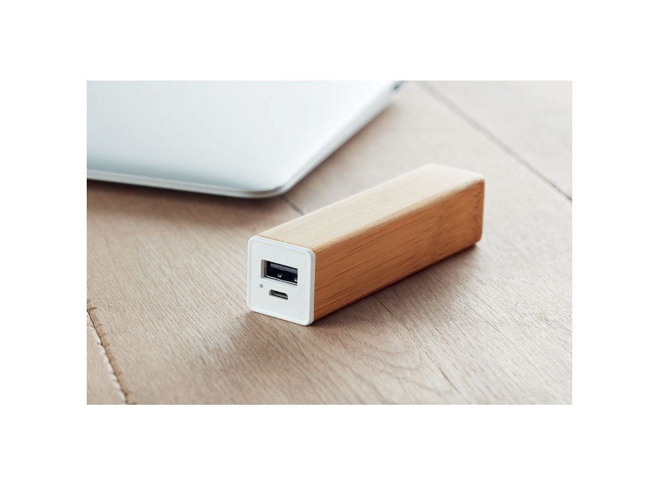 POWERBAM - Power bank in bamboo FullGadgets.com