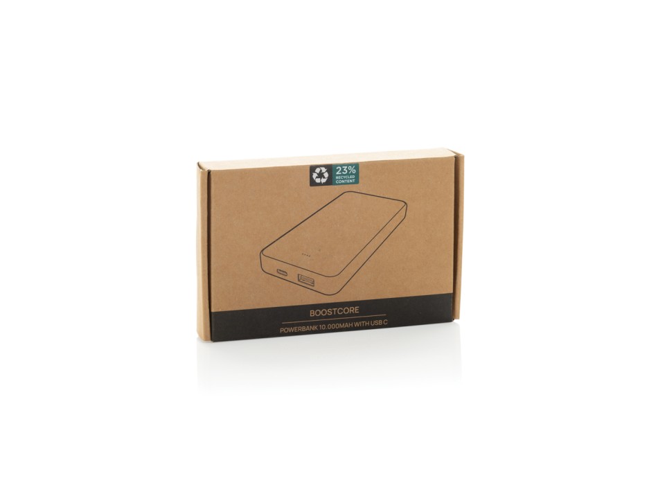 Powerbank 10.000 mAh Boostcore con type C in rABS RCS FullGadgets.com
