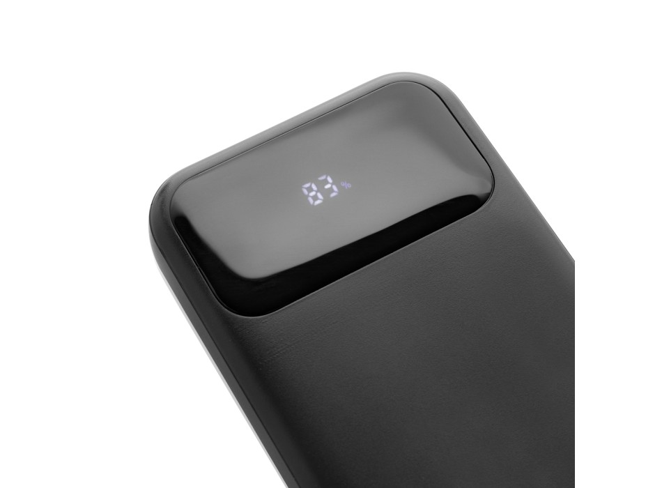 Powerbank 10.000 mAh Turbopack cavi integrati in rABS RCS FullGadgets.com