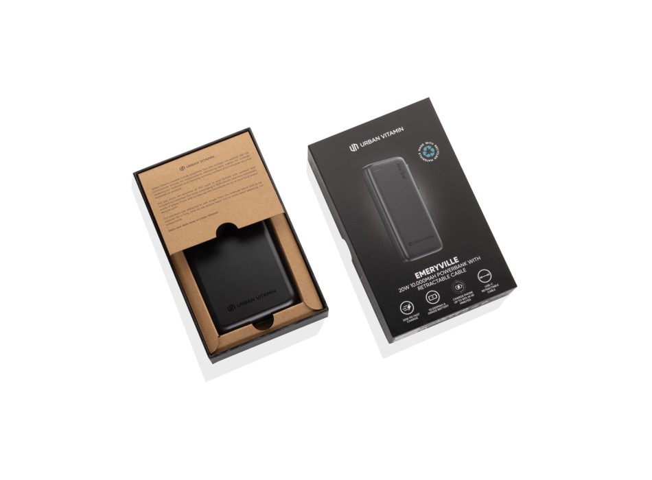 Powerbank 10.000mah 20W Urban Vitamin Emeryville FullGadgets.com