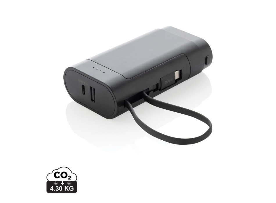 Powerbank 10000 mAh CycleCell con batteria rimovibile FullGadgets.com