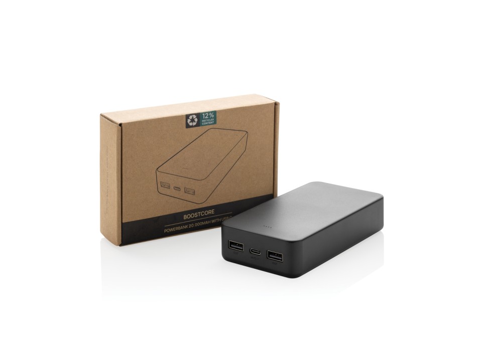 Powerbank 20.000 mAh Boostcore con type C in rABS RCS FullGadgets.com