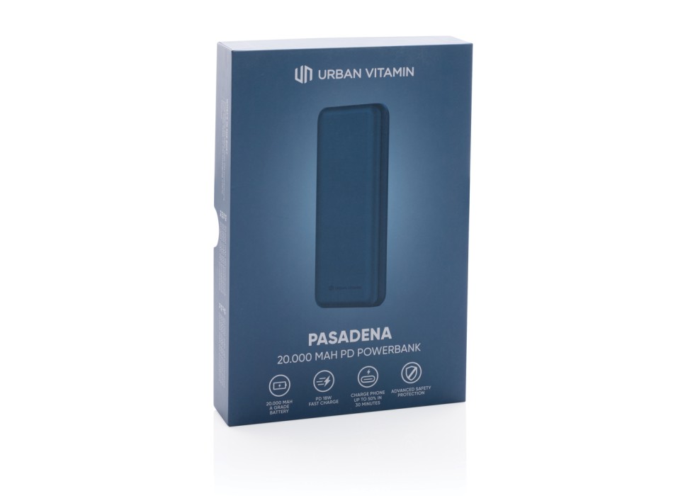 Powerbank 20.000mAh con PD Urban Vitamin Pasadena FullGadgets.com