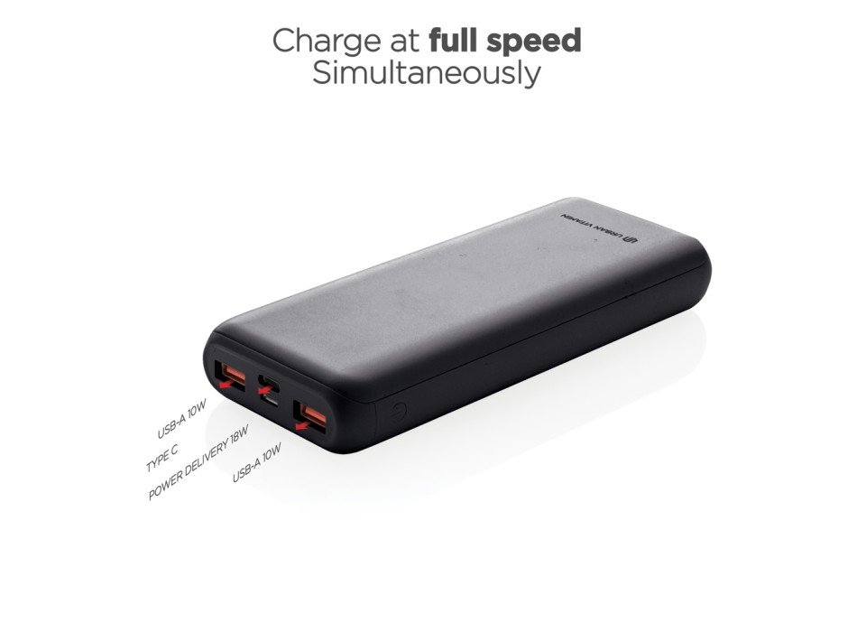 Powerbank 20.000mAh con PD Urban Vitamin Pasadena FullGadgets.com