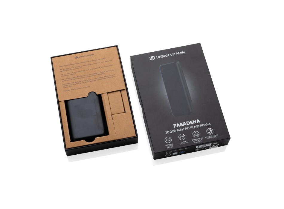 Powerbank 20.000mAh con PD Urban Vitamin Pasadena FullGadgets.com