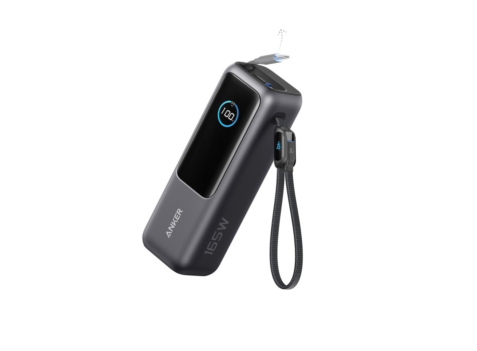 Powerbank Anker da 25.000 mAh 165W con cavo integrato FullGadgets.com