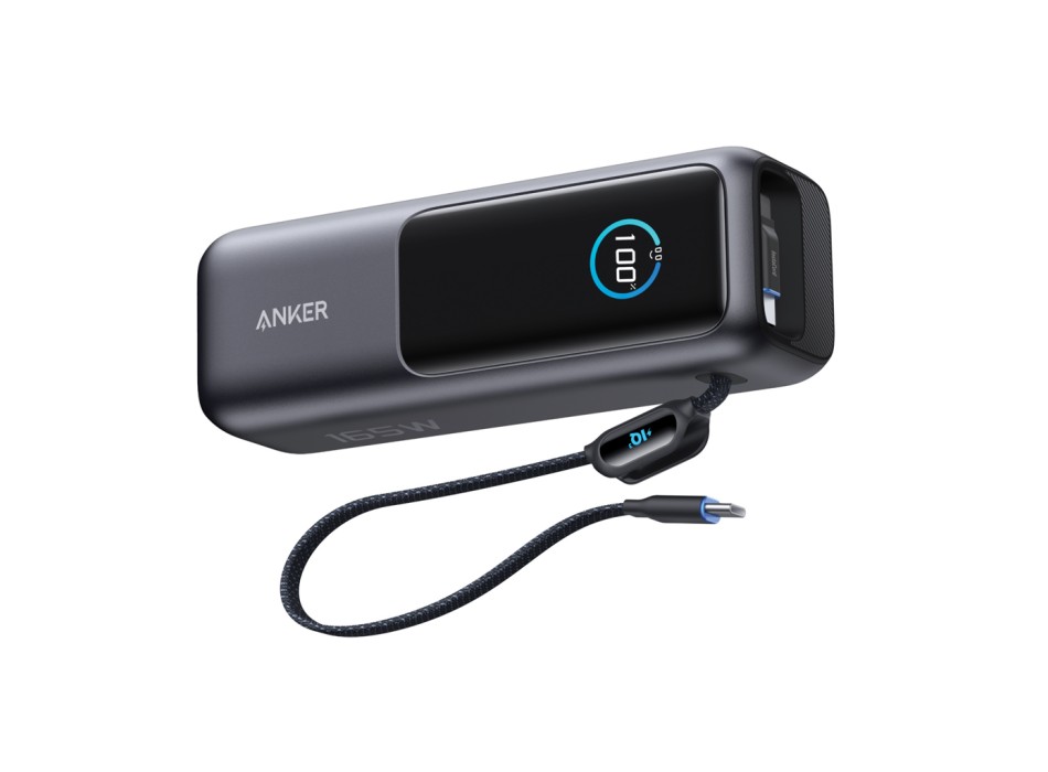 Powerbank Anker da 25.000 mAh 165W con cavo integrato FullGadgets.com