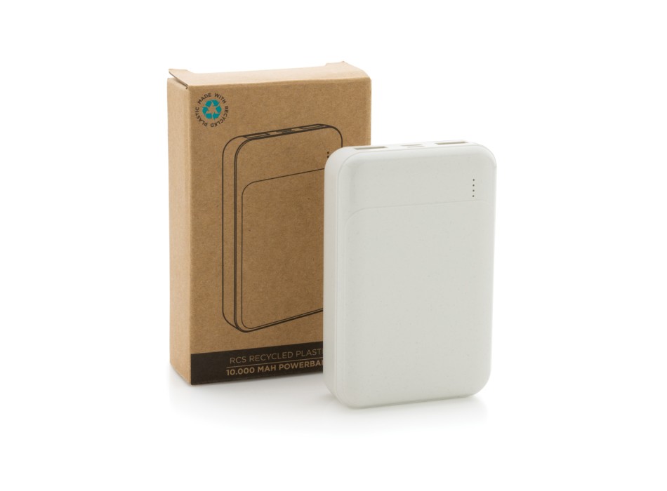Powerbank da 10.000 mAh in plastica riciclata RCS FullGadgets.com