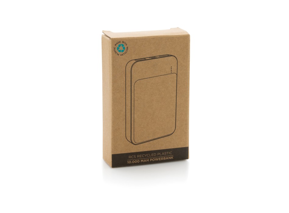 Powerbank da 10.000 mAh in plastica riciclata RCS FullGadgets.com