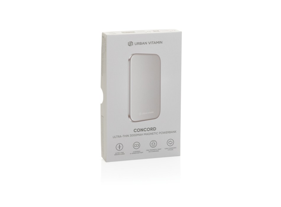 Powerbank da 3000 mAh ultra fine Urban Vitamin Concord RCS FullGadgets.com