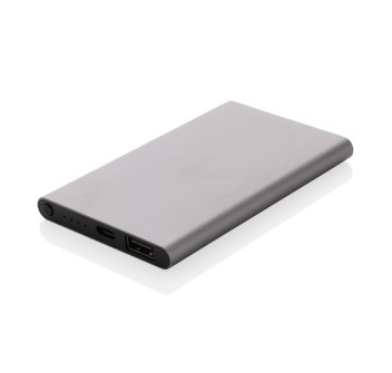 Powerbank da 4000 mAh in pla/alu riciclati RCS con Type-C FullGadgets.com
