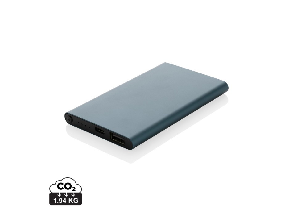 Powerbank da 4000 mAh in pla/alu riciclati RCS con Type-C FullGadgets.com