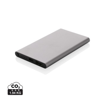 Powerbank da 4000 mAh in pla/alu riciclati RCS con Type-C FullGadgets.com