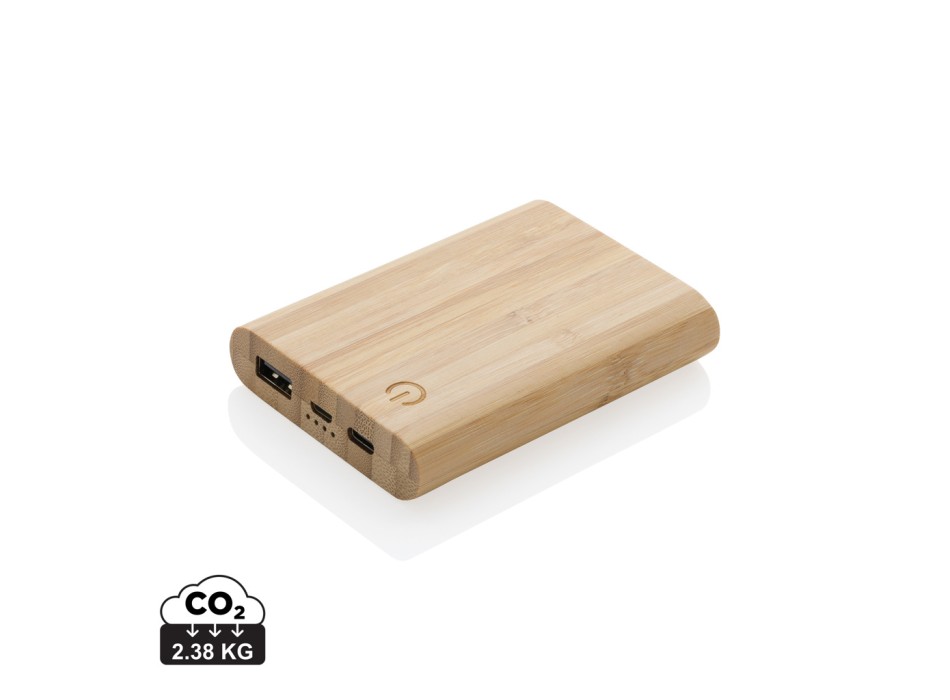 Powerbank da 5.000 mAh in bambù FullGadgets.com