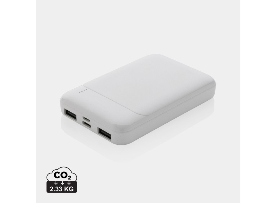 Powerbank da 5.000 mAh in plastica riciclata RCS FullGadgets.com