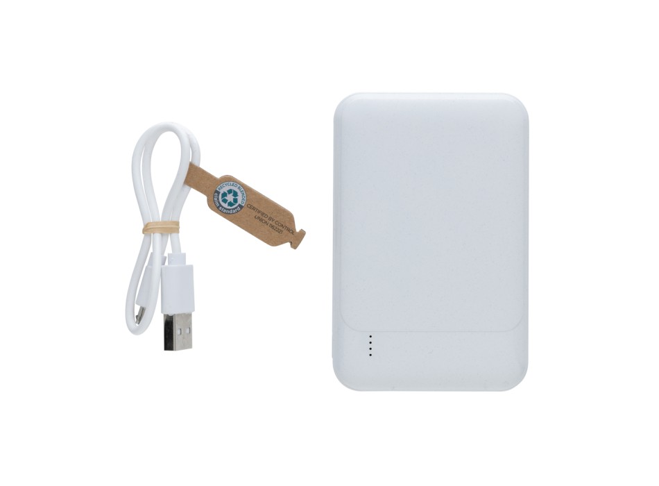 Powerbank da 5.000 mAh in plastica riciclata RCS FullGadgets.com