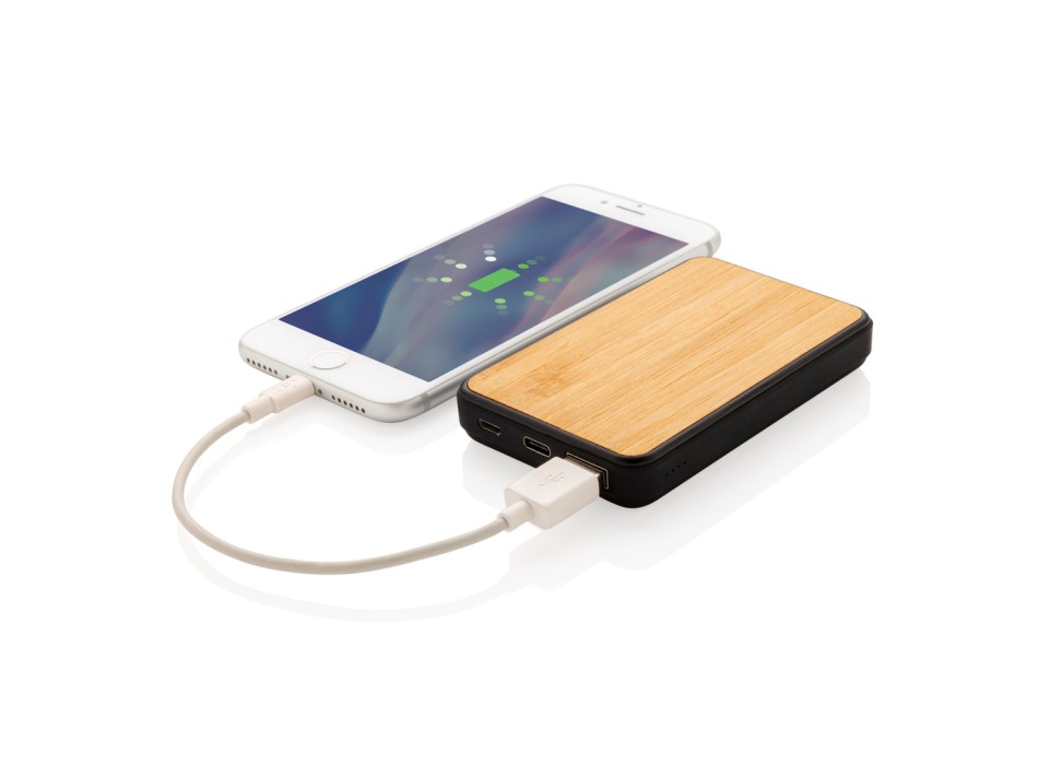 Powerbank da 5.000 mAh in plastica riciclata RCS FullGadgets.com