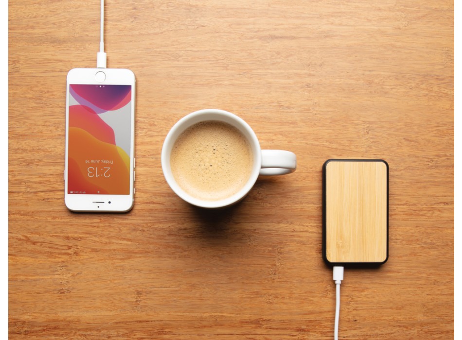 Powerbank da 5.000 mAh in plastica riciclata RCS FullGadgets.com