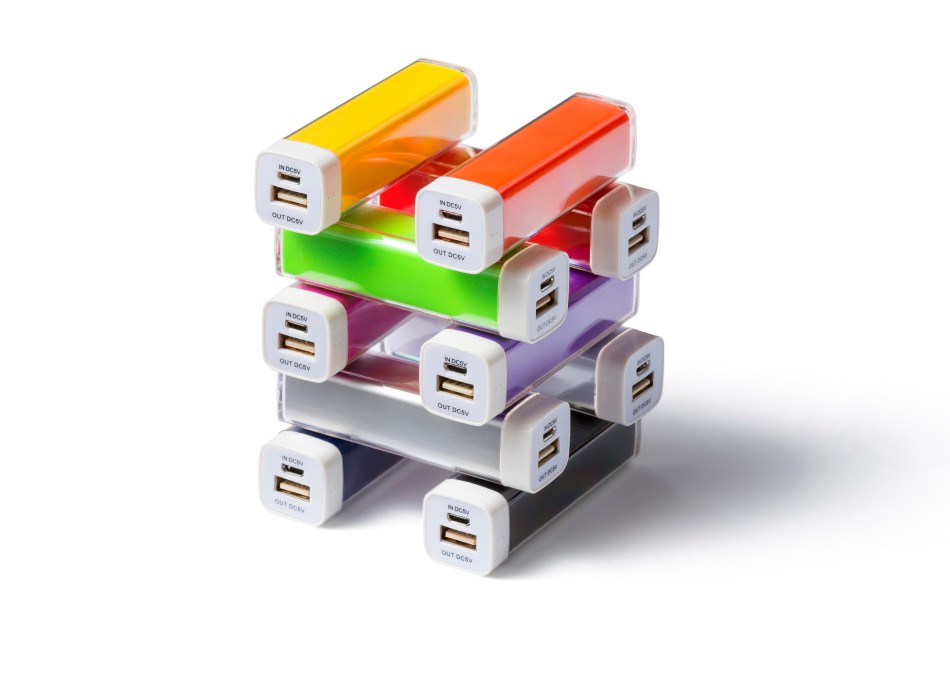 Powerbank in ABS capacità 2.200mAh Nia FullGadgets.com