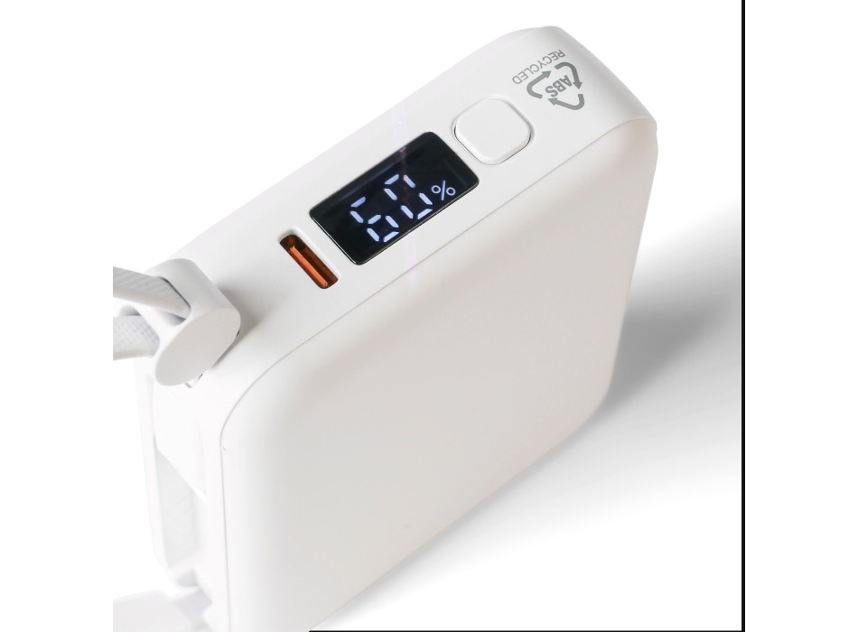 Powerbank in ABS riciclato Jona FullGadgets.com