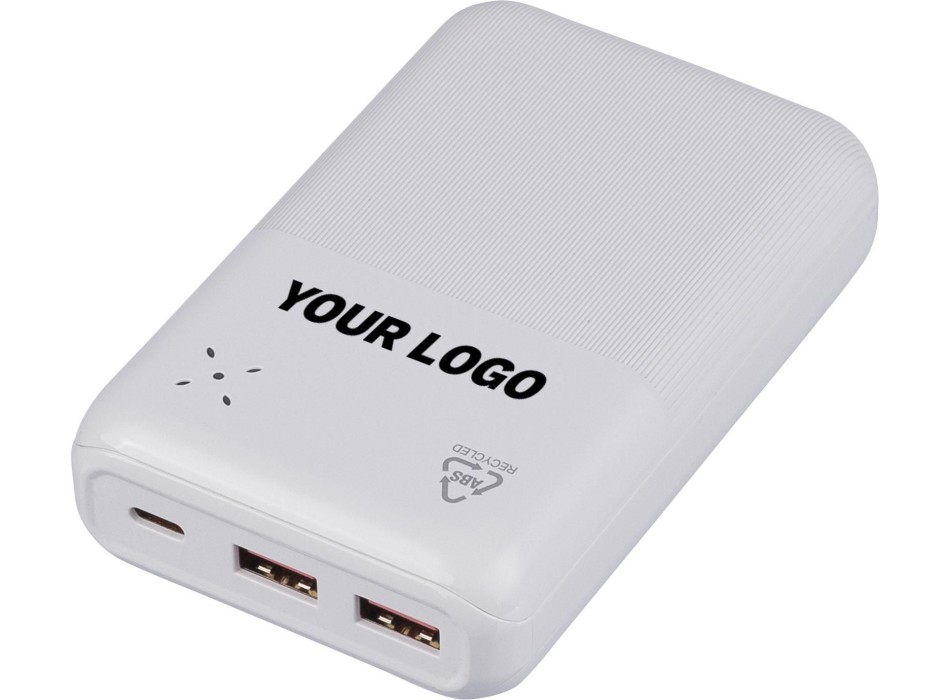 Powerbank in ABS riciclato Rayen FullGadgets.com