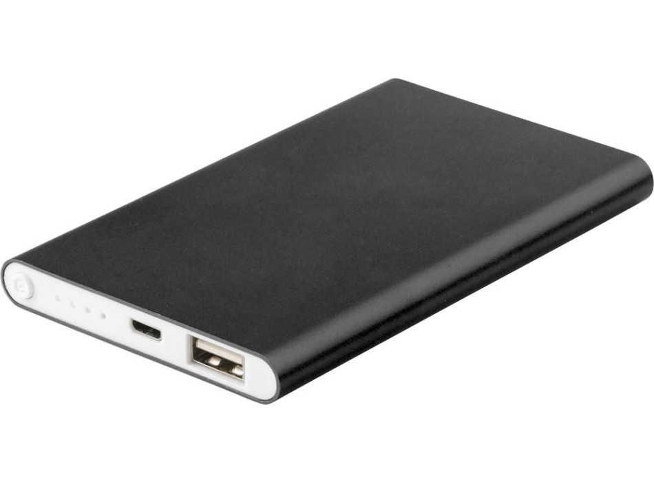 Powerbank in alluminio capacità 4.000 mAh Ezra FullGadgets.com